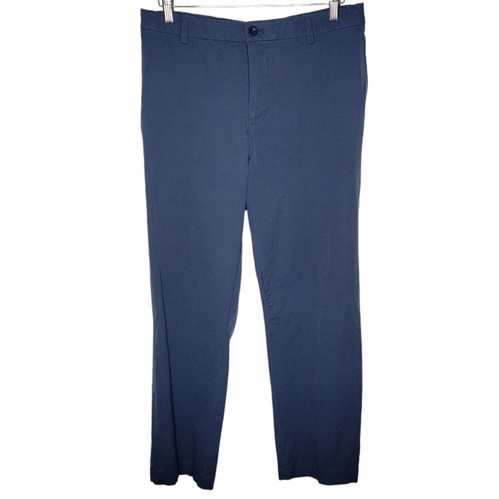 Vineyard Vines On The Go OTG Size 36 x 27 Navy Blue Men's‎ Straight Leg Pants